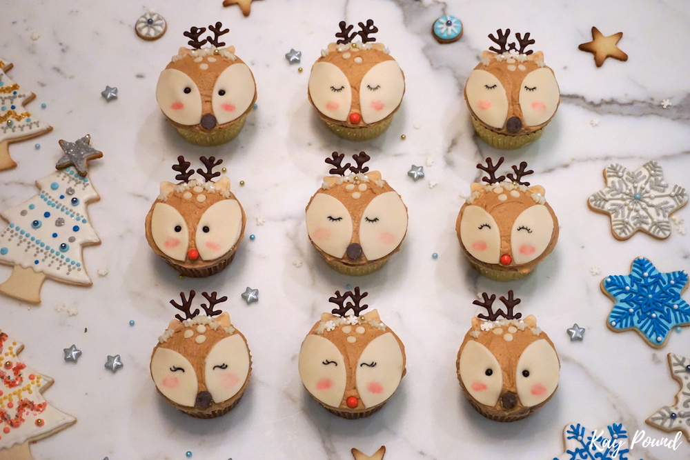 reindeer cupcakes