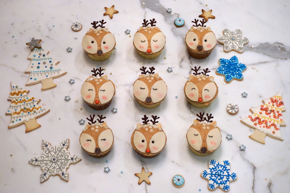 reindeer cupcakes