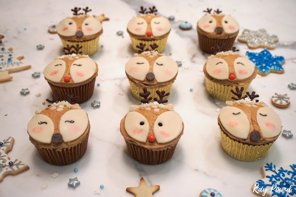 reindeer cupcakes