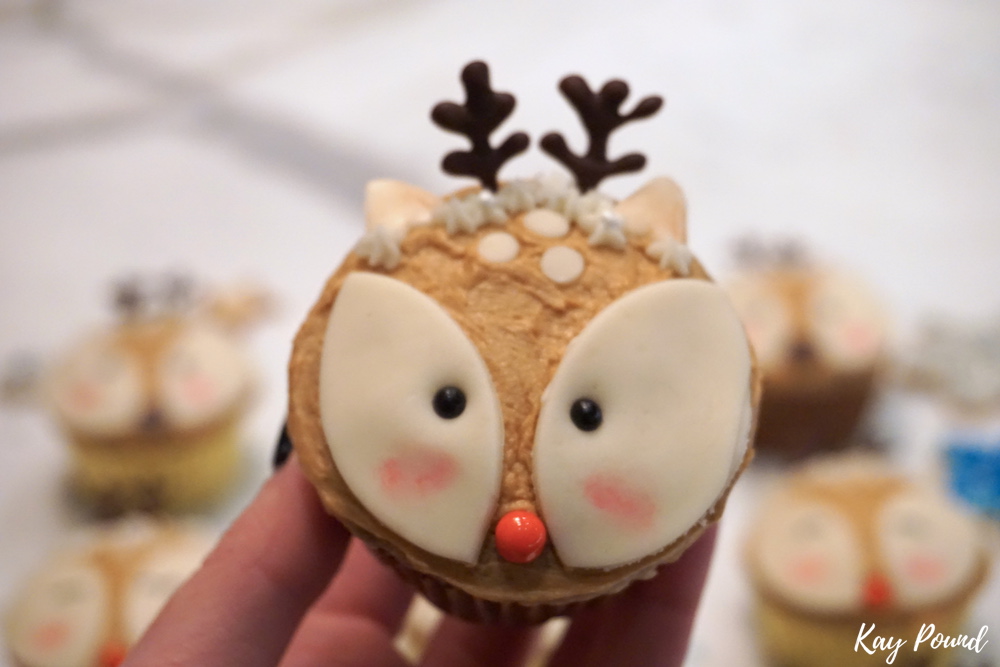 reindeer cupcakes