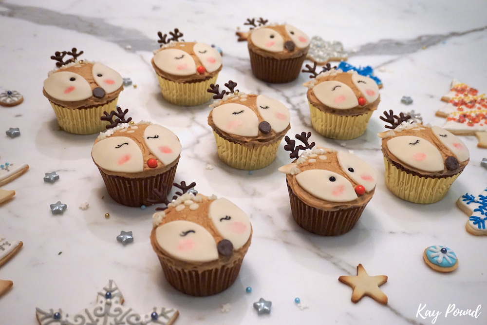 reindeer cupcakes