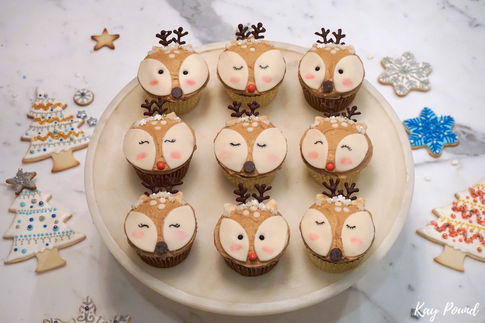 reindeer cupcakes